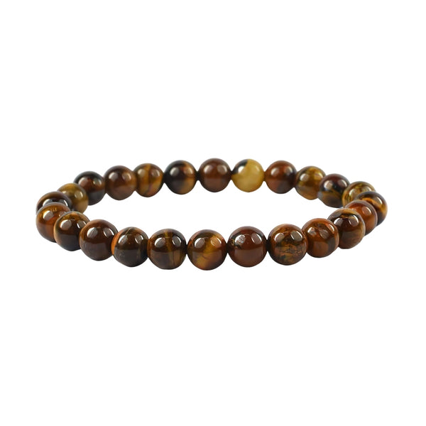 Natural Tiger Eye Healing Bracelets Crystal Bracelet For Women 8MM Gemstone Stone Bracelet Lucky Calm Anxiety Bracelet Positivity Gifts Bracelet For Men