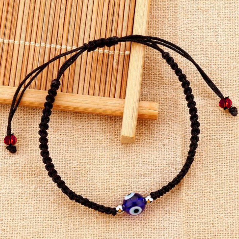 Evil eye bracelet,nazar evil eye bracelet/Anklet ,newborn baby protection - Anjoriya Jewels