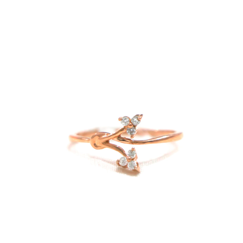 Rose Gold Plated 92.5% Sterling Silver Ring