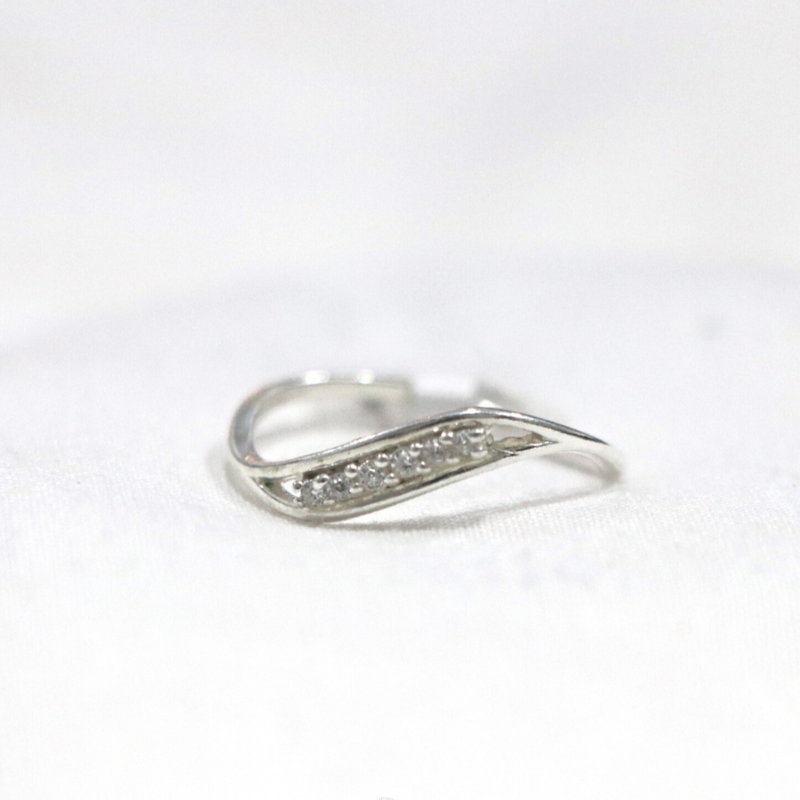 Dainty Stackable 92.5 % Sterling Silver Ring