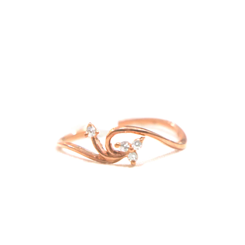 Rose Gold Plated 92.5% Sterling Silver Ring