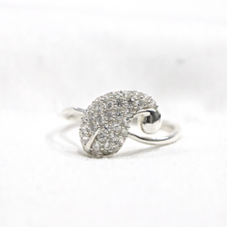 92.5% Sterling Silver Zirconia Ring