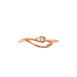 Rose Gold Plated 92.5% Sterling Silver Ring