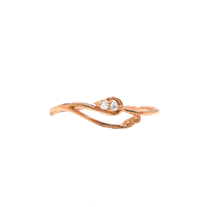 Rose Gold Plated 92.5% Sterling Silver Ring