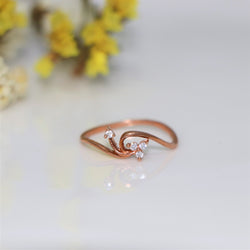 Rose Gold Plated 92.5% Sterling Silver Ring