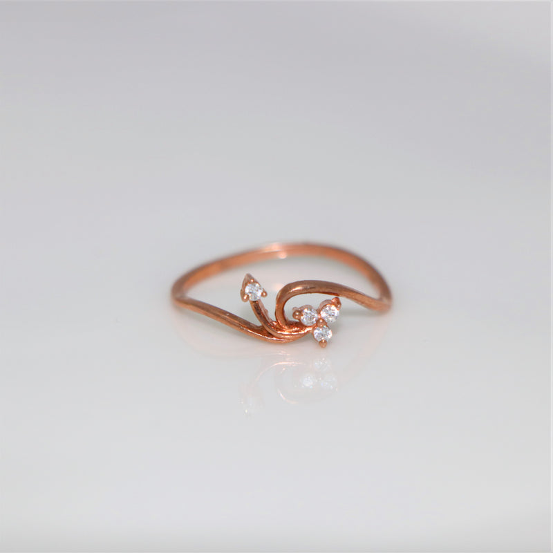 Buy Starry Gaze Stackable Ring In Gold Plated 925 Silver from Shaya by  CaratLane