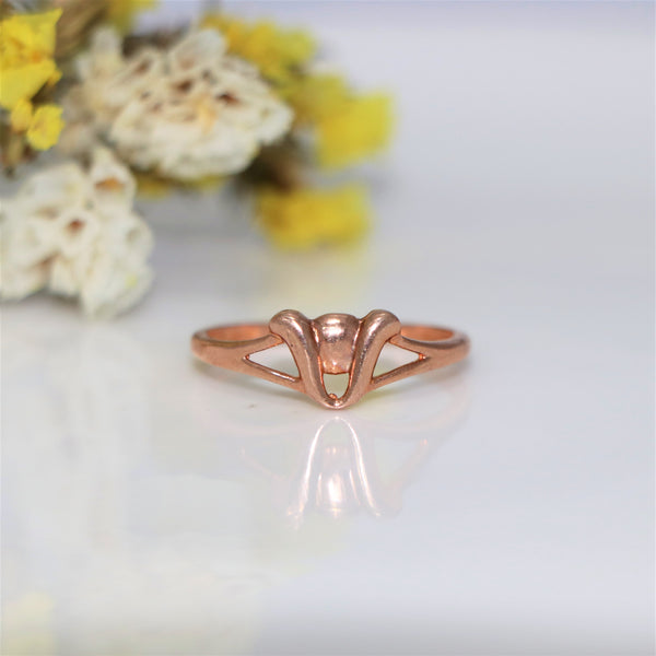 Rose Gold Plated 92.5% Sterling Silver Ring